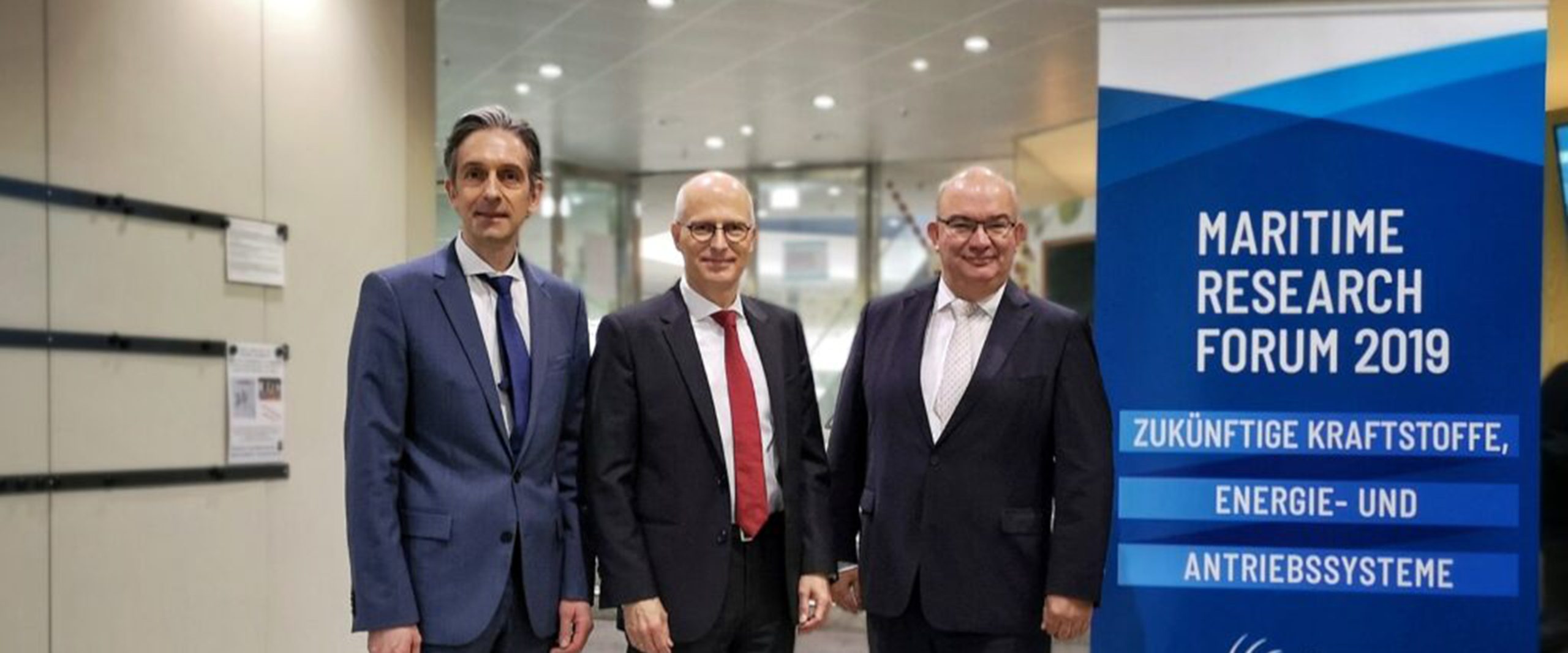 Bürgermeister Dr. Peter Tschentscher eröffnet Maritime Research Forum 2019